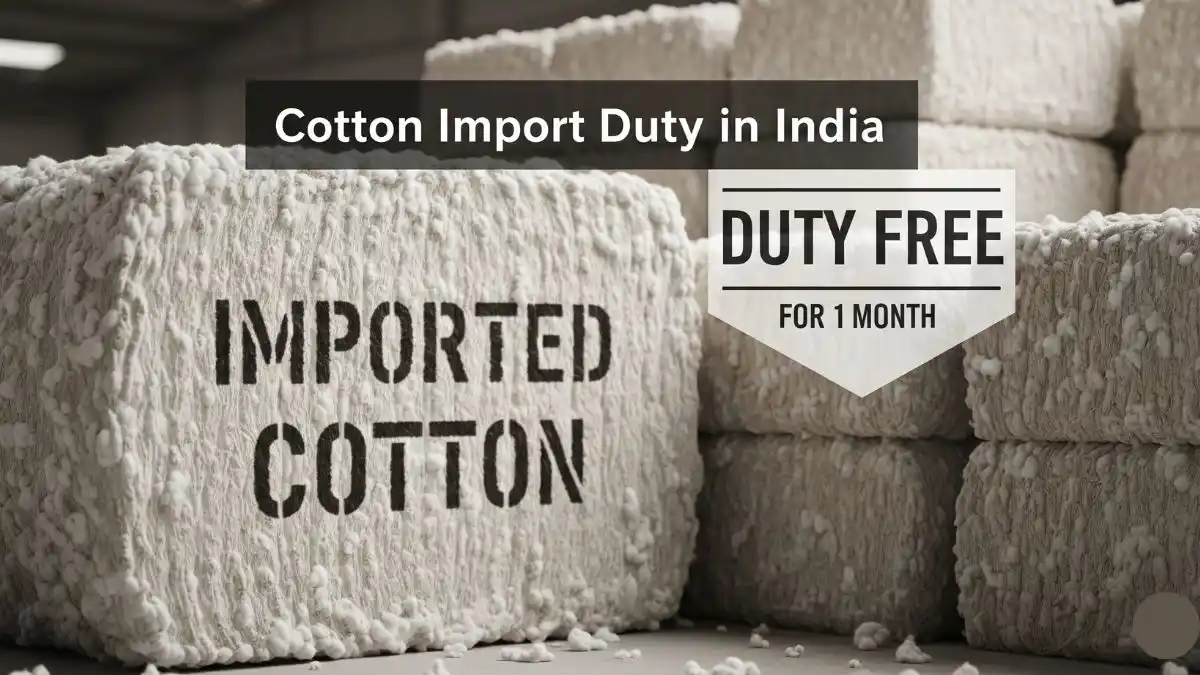 Cotton import duty