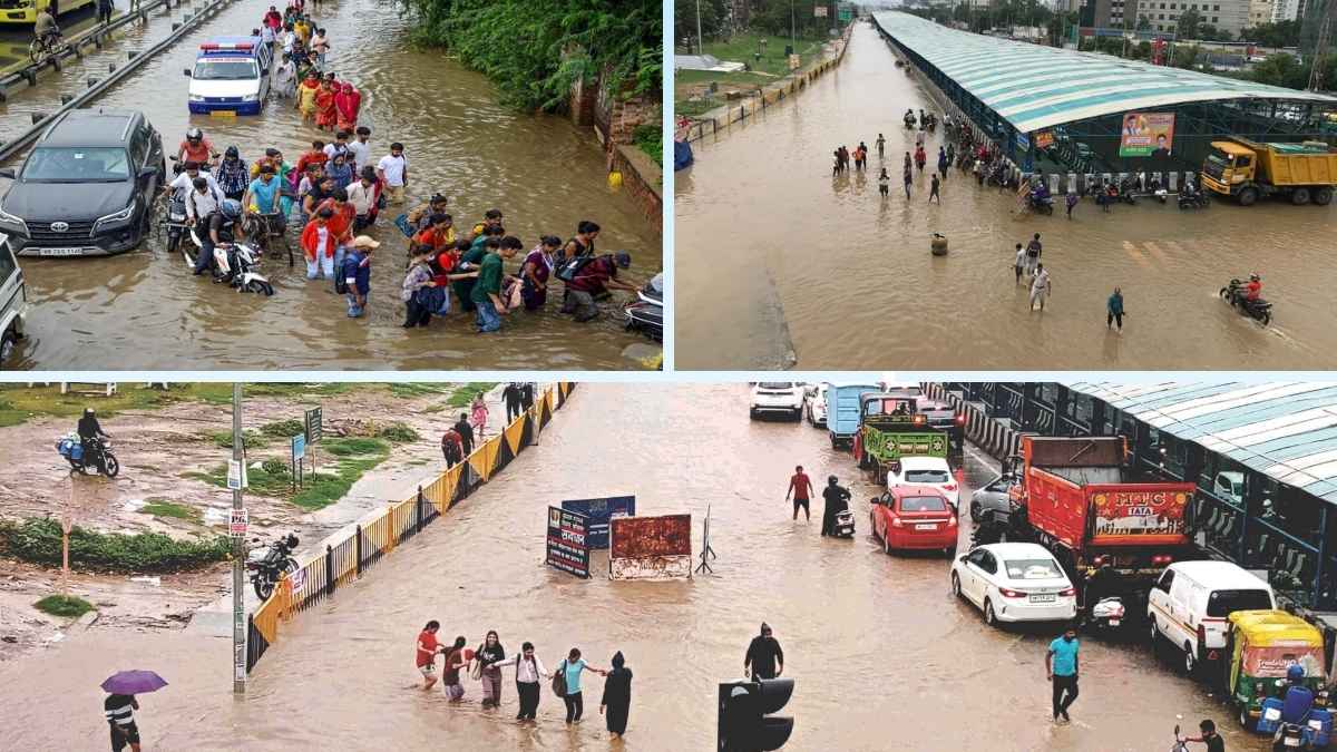 गुरुग्राम में जलभराव को लेकर मुख्यमंत्री का बयान - क्या होगा अब इसका समाधान