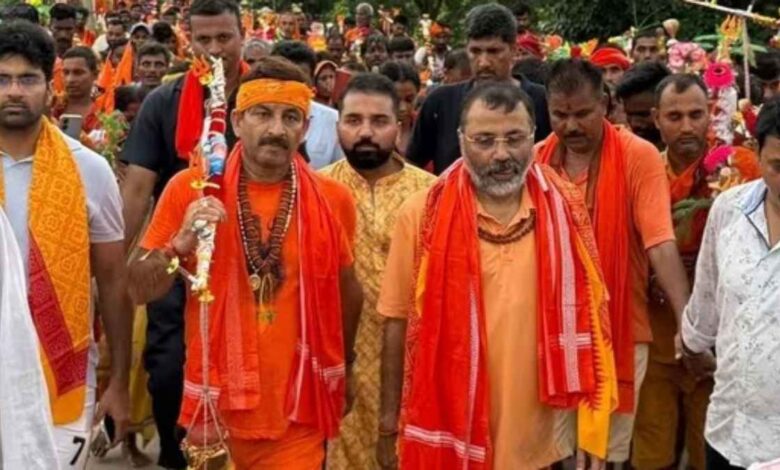 Controversy in Baba Baidyanath Temple: MPs accused of forcibly entering the sanctum sanctorum