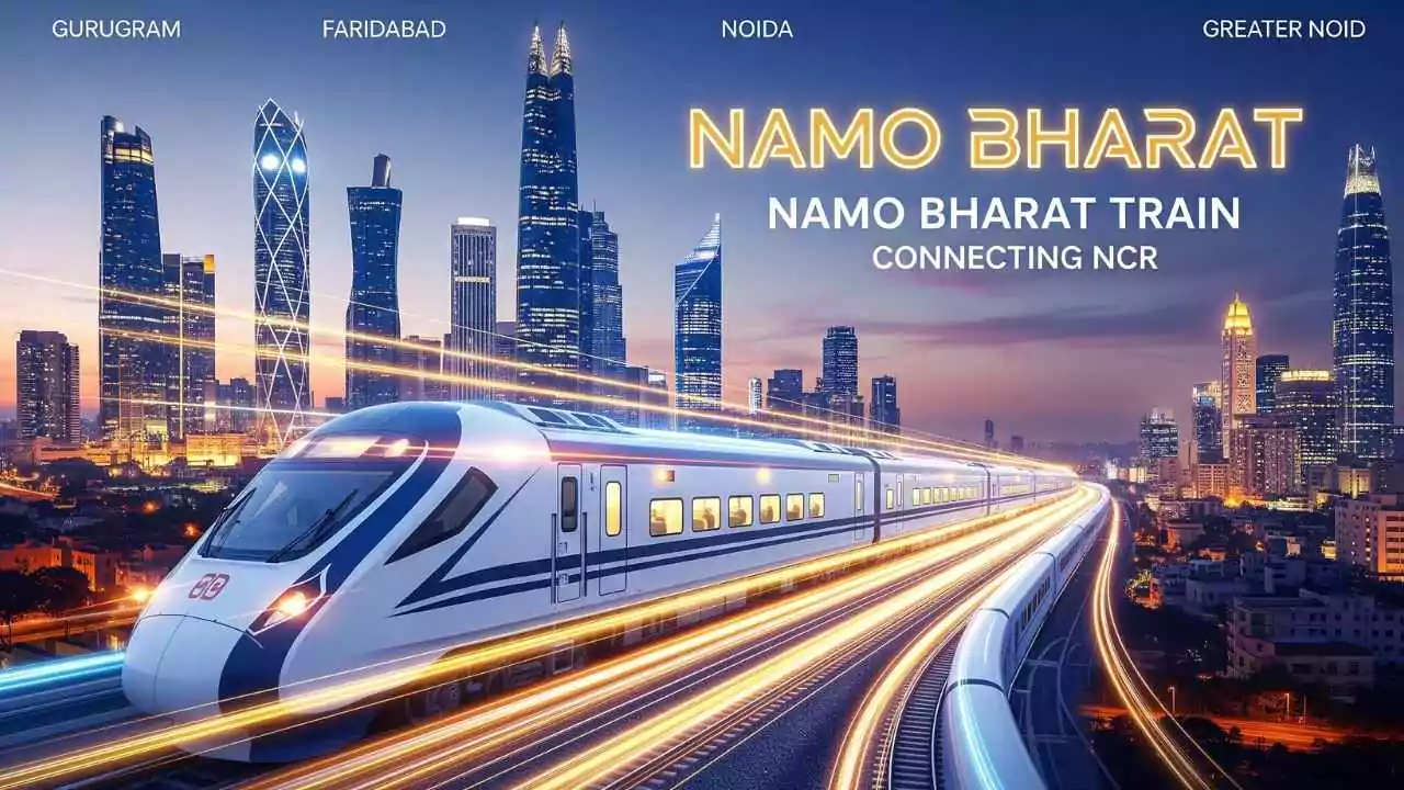 65 किमी का कॉरिडोर, 6 स्टेशन: नमो भारत ट्रेन दौड़ेगी गुरुग्राम से ग्रेटर नोएडा