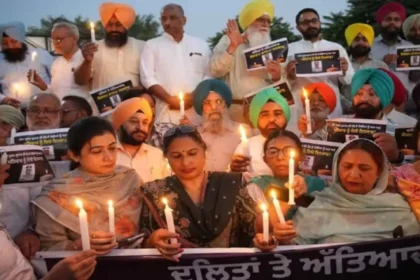 दलित IPS पूरन कुमार के सुसाइड केस में जन आंदोलन, AAP ने हरियाणा सरकार पर बोला हमला