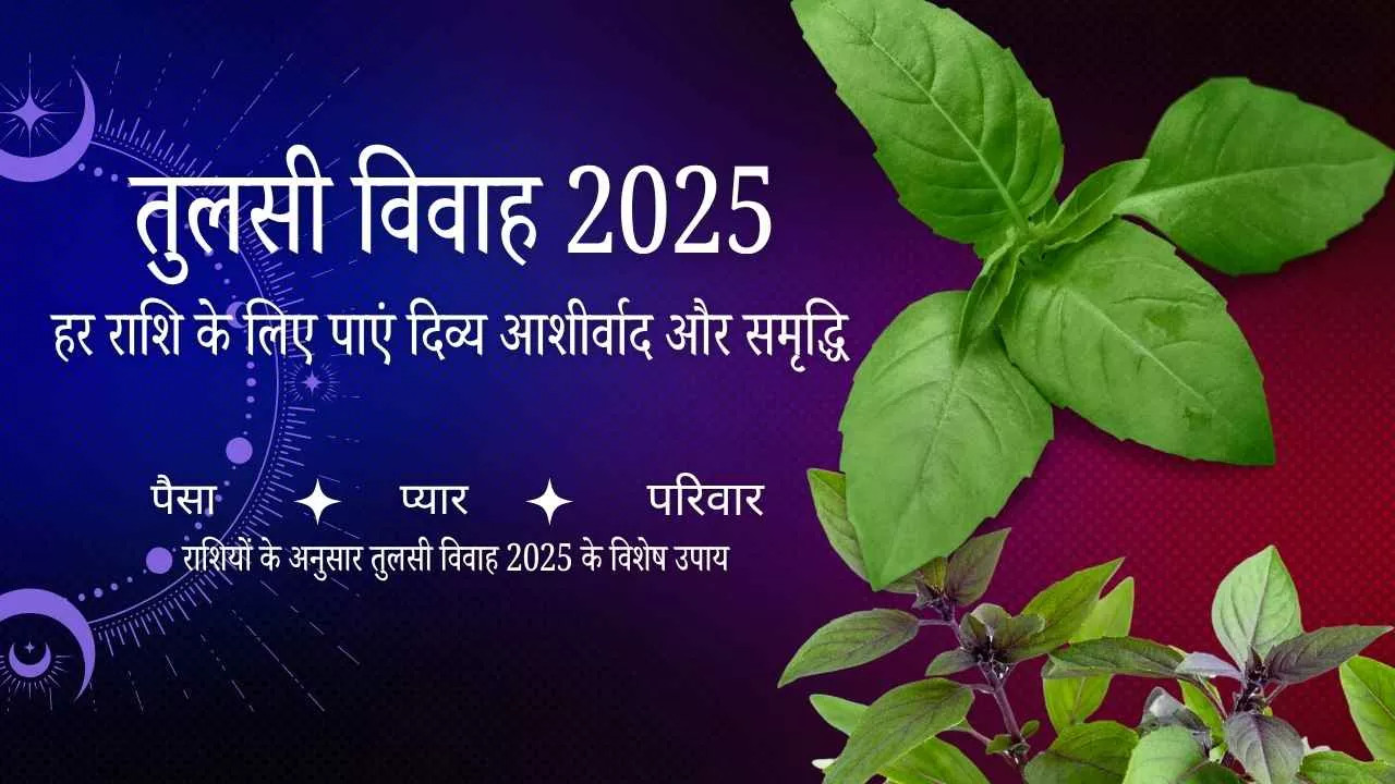 Tulsi Vivah 2025: हर राशि के लिए पाएं दिव्य आशीर्वाद (Divine Blessings) और समृद्धि (Prosperity)