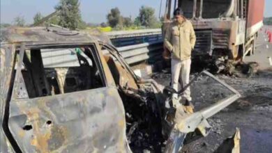 नारनौल में खामोशी तोड़ते सायरन: NH-152D पर दिल दहला देने वाला हादसा, तीन की मौत नारनौल में खामोशी तोड़ते सायरन: NH-152D पर दिल दहला देने वाला हादसा, तीन की मौत