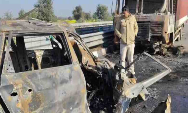 नारनौल में खामोशी तोड़ते सायरन: NH-152D पर दिल दहला देने वाला हादसा, तीन की मौत