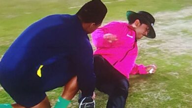 IND vs SA: संजू सैमसन की जोरदार पारी, शॉट से अंपायर घायल, 10 मिनट रुका मैच