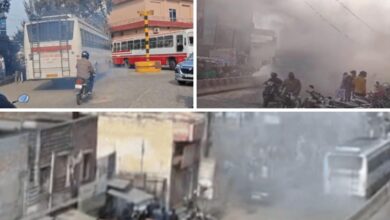 रेवाड़ी में बड़ा हादसा: 50 सवारियों से भरी चलती प्राइवेट बस बनी आग का गोला, बाल-बाल बचीं जिंदगियां